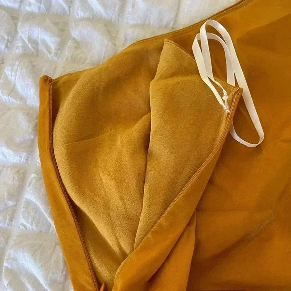 Camila Coelho Stella mini dress in gold - Picture 11 of 14